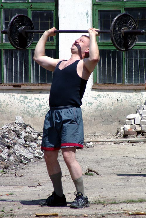 Неправильный подъём штанги