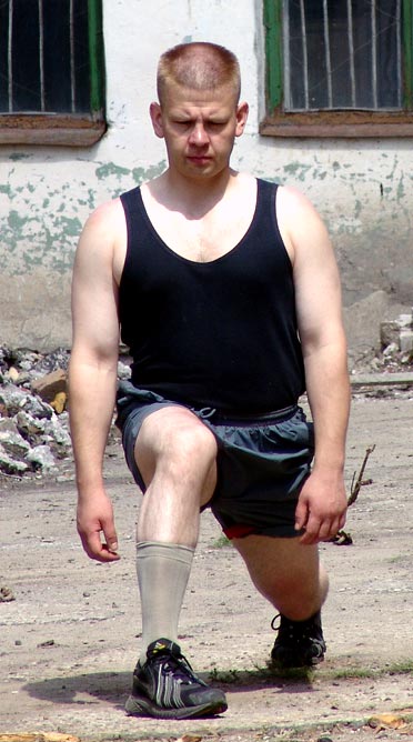 Правильное положение ног в